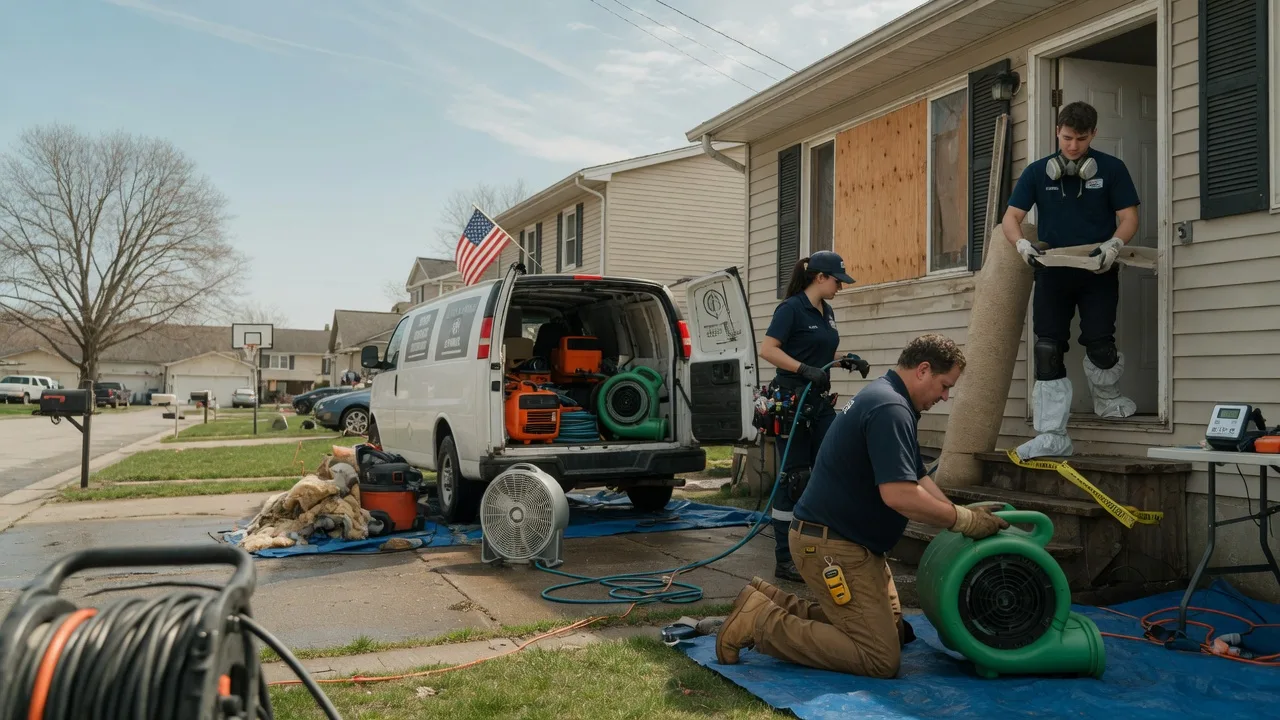 Water Damage Restoration in Columbus, MT near me
